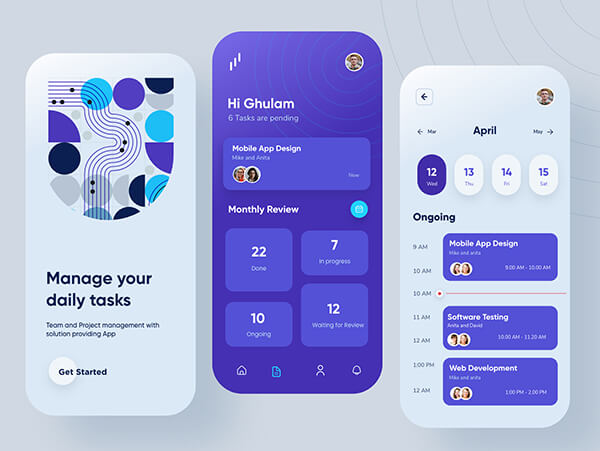 Mobile App UI/UX Design